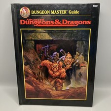 Advanced Dungeons & Dragons Dungeon Master Guide Hardcover Book First Print 1995