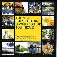 New Encyclopedia of Watercolour Techniques by Hazel Harrison Paperback Book The