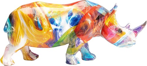 Rhino decorative statue modern - rhino,