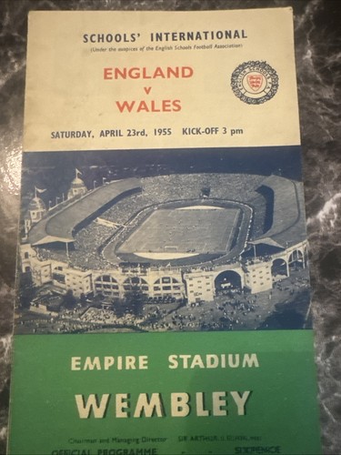 England wales 1955 - v, (