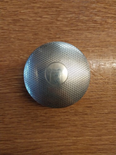 Sterling silver pill - sterling, box