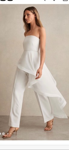 Reiss strapless jumpsuit - reiss,