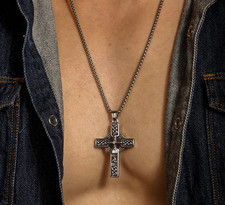 Medieval Celtic Knot Cross