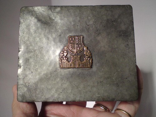 Ww1 pewter box copper - ww1, /