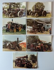 7x Fowler traction engine