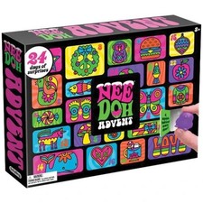 24x Needoh Advent Calendar 2025 Stress Relief Squishy Doll Toys Set Kids Gift