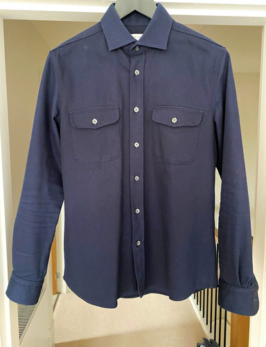 Reiss men navy shirt - shirt, m