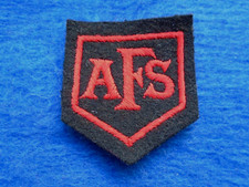 WWII AUXILIARY FIRE SERVICE