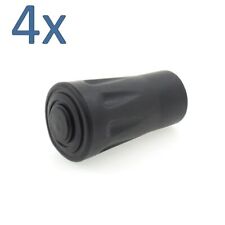 4x HIKING TREKKING STICK FERRULES ENDS TIPS 12mm (1/2") FOR NORDIC, LEKI ETC
