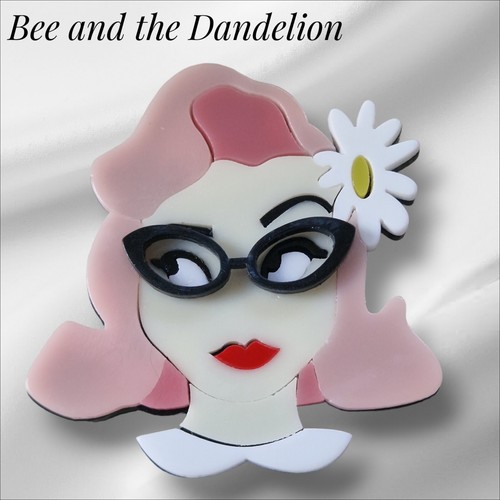 Modern acrylic 1950s lady - modern,