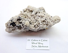 Calcite with Galena, Wheal
