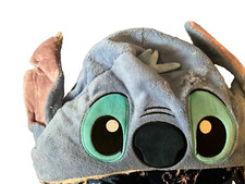 SALE ? DAMAGED disney Lilo & STITCH HOODED THROW FLEECE BLANKET 3D EARS 