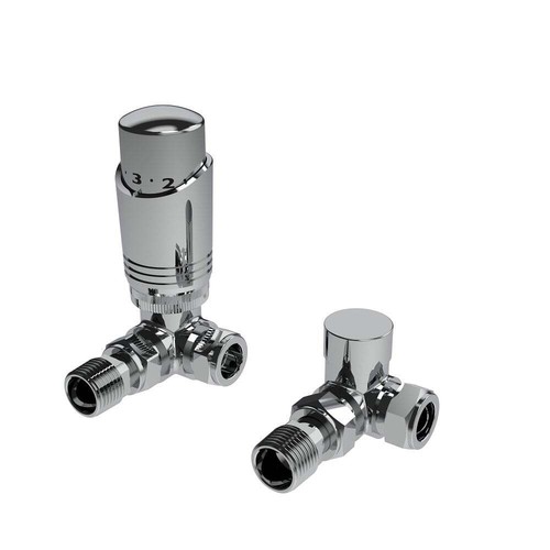 Chrome thermostatic trv - chrome,