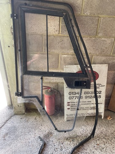 Cab door with perspex - r/h,