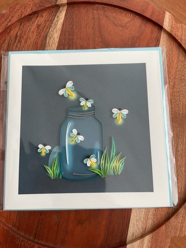 Quilling card quilled with - quilling,