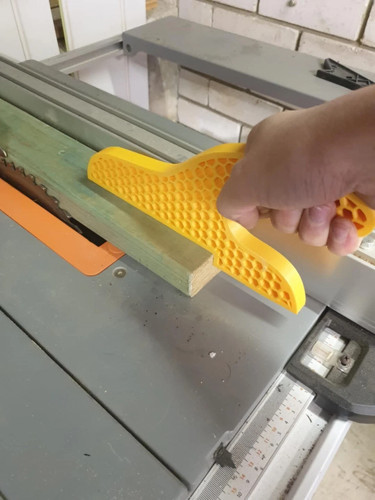 Table saw push - stick, router