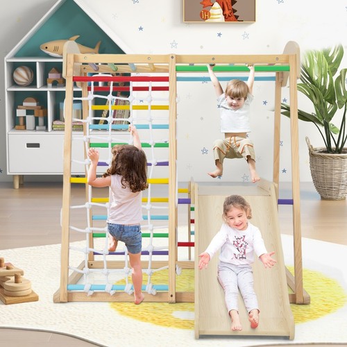 Wood jungle gym - wood,