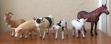 Vintage ELC AAA Farm Animals Bundle Cow Nanny Goat Pig Sow Sheep Horse Mare Lot