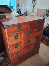 Japanese Tansu style Chest, 13 drawers