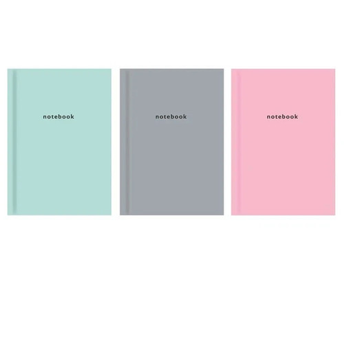Pastel ruled hardback - pastel,