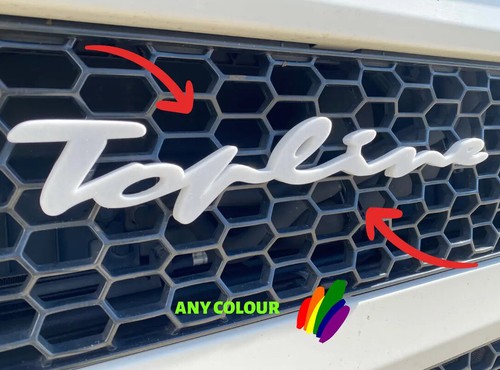 Scania topline grille logo - topline,