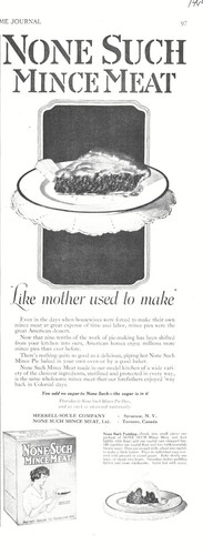 1921 none such mince meat - none,