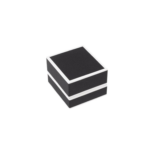 Luxury ring box black - black, with