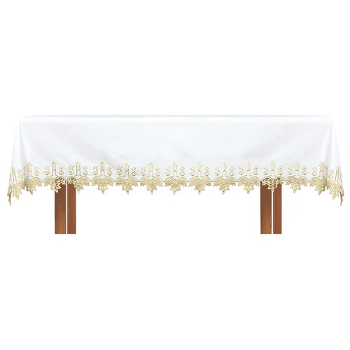 Altar frontal floral ihs gold - floral,