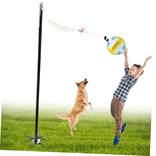 Tether ball and rope - ball,