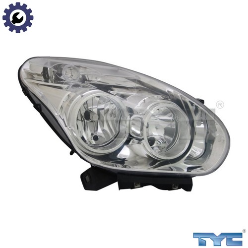 Headlight 12425 2 for - headlight, 20-12425-05-2