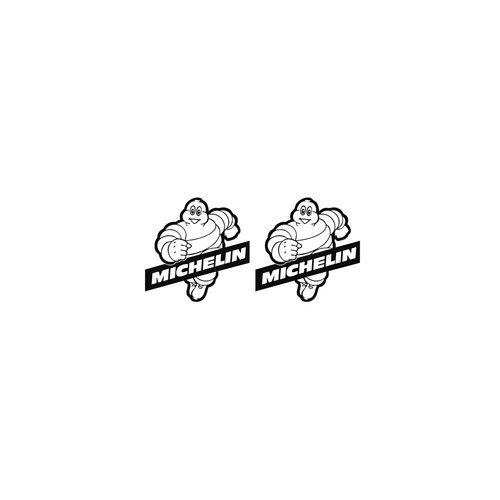 Michelin man sticker 2 - x,