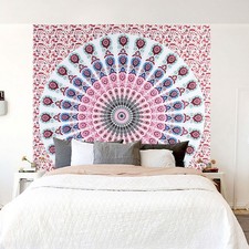 Bohemian Indian Mandala Wall Hanging Bedding Tapestry Wall Hanging (1)