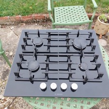 Bosch PPP616B91E Tempered Glass Gas Hob - Black