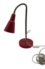 IKEA KVART Red Desk Lamp Bendy