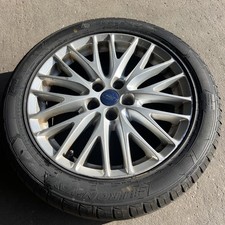 FORD FOCUS MK4 MK5 ZETEC S 17" ALLOY WHEEL RIM 2011-2018 BM5J-1007-DB new tyre 