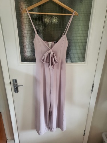 Boohoo lilac wide - leg, jumpsuit