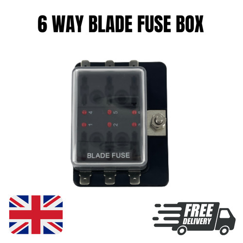 Way mini push blade fuse - mini, on