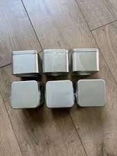 Silver Tin Boxes Set of 6 |