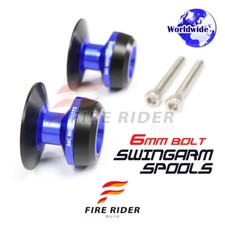 Billet Blue M6 Rear Swingarm