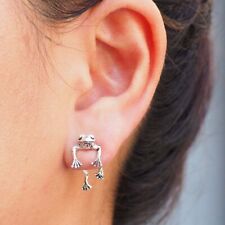 Fashion Cute Frog Women Animal Stud Earrings Piercing Earrings Girl Jewelry Gift