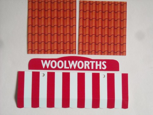 Roof canopy sign set for - canopy,