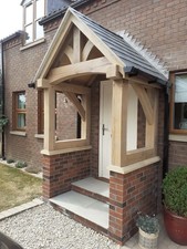 Romney Oak Porch | Curved