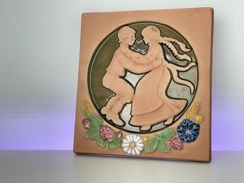 Vintage swedish ceramic wall - vintage,