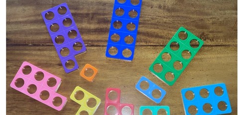 Numicon set of - of,