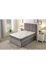 Galaxy Memory Foam 22cm Deep Spring Tufted Mattress