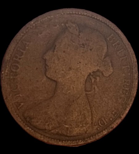 1889 queen victoria half - victoria, penny