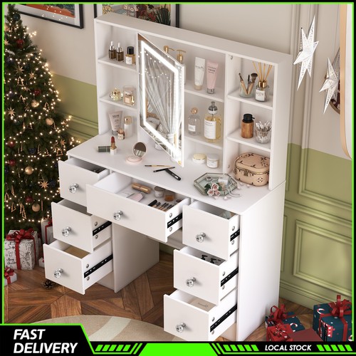 Large vanity makeup desk - large,