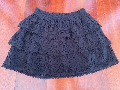 Loveshackfancy black lace - lace, tier
