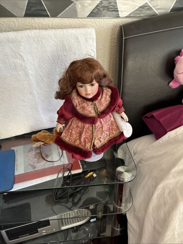 Porcelain doll - porcelain,