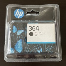 Genuine HP 364 Black Original Ink Cartridge CB316EE Single Pack NOV 2025 - New